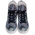 Sport, surfboard with flowers and fish Women s Hi-Top Skate Sneakers View1