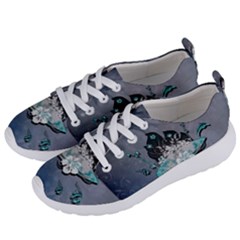 Sport, Surfboard With Flowers And Fish Women s Lightweight Sports Shoes