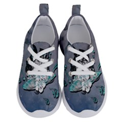 Sport, Surfboard With Flowers And Fish Running Shoes by FantasyWorld7