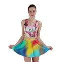 Soft color blend Mini Skirt View1