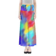 Soft Color Blend Full Length Maxi Skirt by bloomingvinedesign