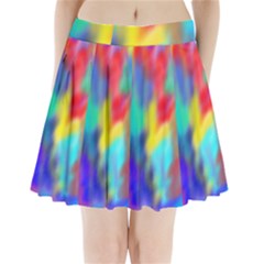 Soft Color Blend Pleated Mini Skirt by bloomingvinedesign