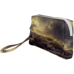 Andreas Achenbach Sea Ocean Water Wristlet Pouch Bag (small) by Sudhe