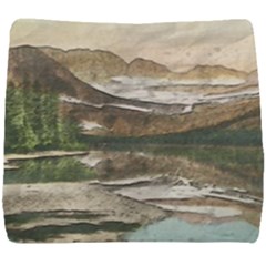 Glacier National Park Scenic View Seat Cushion by Sudhe