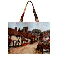 East Budleigh Devon Uk Vintage Old Zipper Mini Tote Bag