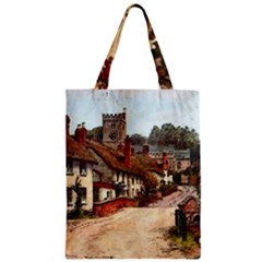 East Budleigh Devon Uk Vintage Old Zipper Classic Tote Bag