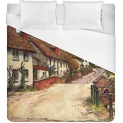 East Budleigh Devon Uk Vintage Old Duvet Cover (King Size)