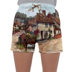 East Budleigh Devon Uk Vintage Old Sleepwear Shorts