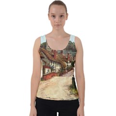 East Budleigh Devon Uk Vintage Old Velvet Tank Top