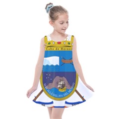 Coat Of Arms Of Cabo De Hornos Kids  Summer Dress by abbeyz71