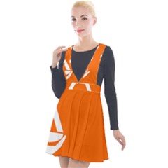 Proposed Flag Of Antarctica Plunge Pinafore Velour Dress by abbeyz71