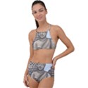 Borobudur Temple High Waist Tankini Set View1