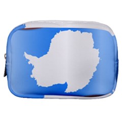 Waving Proposed Flag of Antarctica Make Up Pouch (Small)