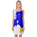 Chilean Magallanes Region Flag Map of Antarctica Sleeveless Satin Nightdress View1