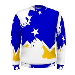 Chilean Magallanes Region Flag Map Of Antarctica Men s Sweatshirt by abbeyz71