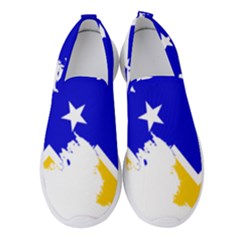 Chilean Magallanes Region Flag Map Of Antarctica Women s Slip On Sneakers by abbeyz71