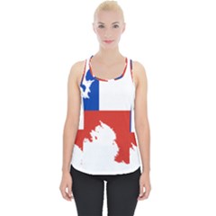Chile Flag Map Of Antarctica Piece Up Tank Top by abbeyz71