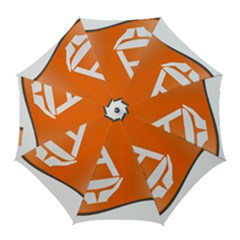 Waving Proposed Flag Of Antarctica Golf Umbrellas by abbeyz71