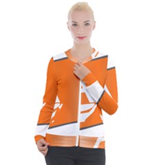 Waving Proposed Flag Of Antarctica Casual Zip Up Jacket by abbeyz71