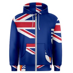 Government Ensign Of The British Antarctic Territory Men s Zipper Hoodie by abbeyz71