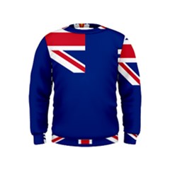 Government Ensign Of The British Antarctic Territory Kids  Sweatshirt by abbeyz71