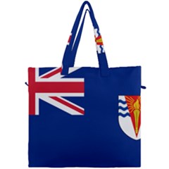 Government Ensign Of The British Antarctic Territory Canvas Travel Bag by abbeyz71