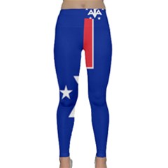 Flag Of The French Southern And Antarctic Lands, 1958 Classic Yoga Leggings by abbeyz71