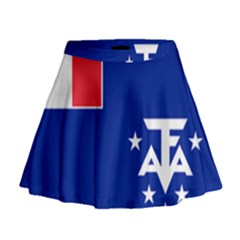 Flag Of The French Southern And Antarctic Lands, 1958 Mini Flare Skirt by abbeyz71