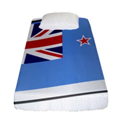 Waving Proposed Flag Of The Ross Dependency Fitted Sheet (single Size) by abbeyz71