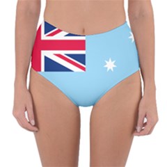 Proposed Flag Of The Australian Antarctic Territory Reversible High-waist Bikini Bottoms by abbeyz71