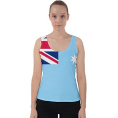 Proposed Flag Of The Australian Antarctic Territory Velvet Tank Top by abbeyz71