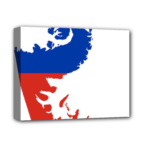 Flag Map Of Chilean Antarctic Territory Deluxe Canvas 14  X 11  (stretched) by abbeyz71