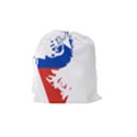 Flag Map of Chilean Antarctic Territory Drawstring Pouch (Medium) View2
