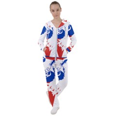 Flag Map Of Chilean Antarctic Territory Women s Tracksuit by abbeyz71