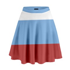 Flag Of Argentine Cordoba Province, 1815-1825 High Waist Skirt by abbeyz71