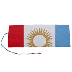 Flag Of Argentine Cordoba Province Roll Up Canvas Pencil Holder (s)