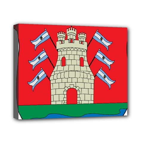 Coat Of Arms Of Argentine Cordoba Province Canvas 10  X 8  (stretched) by abbeyz71