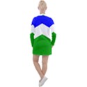 Flag of Seward Women s Long Sleeve Casual Dress View2