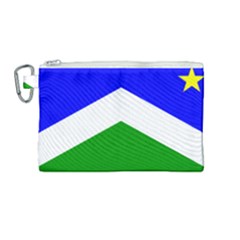 Flag Of Seward Canvas Cosmetic Bag (medium) by abbeyz71