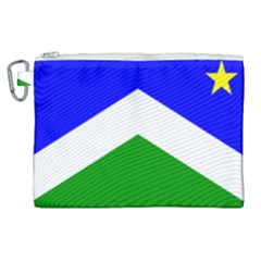 Flag Of Seward Canvas Cosmetic Bag (xl) by abbeyz71