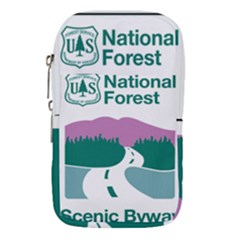 National Forest Scenic Byway Highway Marker Waist Pouch (large) by abbeyz71