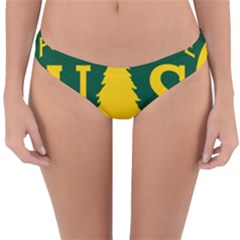 Logo Of The U S  Forest Service Reversible Hipster Bikini Bottoms by abbeyz71