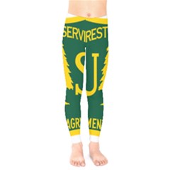 Logo Of The U S  Forest Service Kids  Legging by abbeyz71