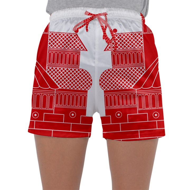 Coat of Arms of Helsingborg Sleepwear Shorts