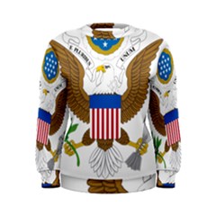Greater Coat Of Arms Of The United States Women s Sweatshirt by abbeyz71
