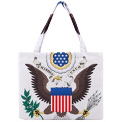 Greater Coat Of Arms Of The United States Mini Tote Bag by abbeyz71