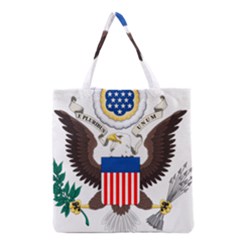 Greater Coat Of Arms Of The United States Grocery Tote Bag by abbeyz71