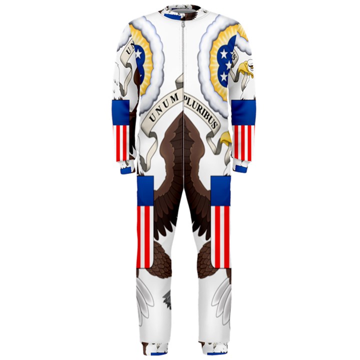 Greater Coat of Arms of the United States OnePiece Jumpsuit (Men) 
