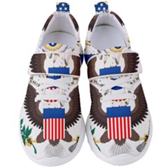 Greater Coat Of Arms Of The United States Women s Velcro Strap Shoes by abbeyz71