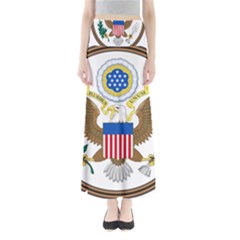 Great Seal Of The United States - Obverse Full Length Maxi Skirt by abbeyz71